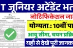 IIT Junior Attendant Vacancy 2025, जूनियर अटेंडेंट भर्ती 2025