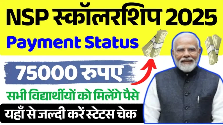 NSP Scholarship Payment Status Check